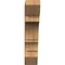 Ekena Millwork Balboa Slat Smooth Bracket, Western Red Cedar, 5 1/2"W x 26"D x 26"H BKT06X26X26BOA06SWR - alternate 3